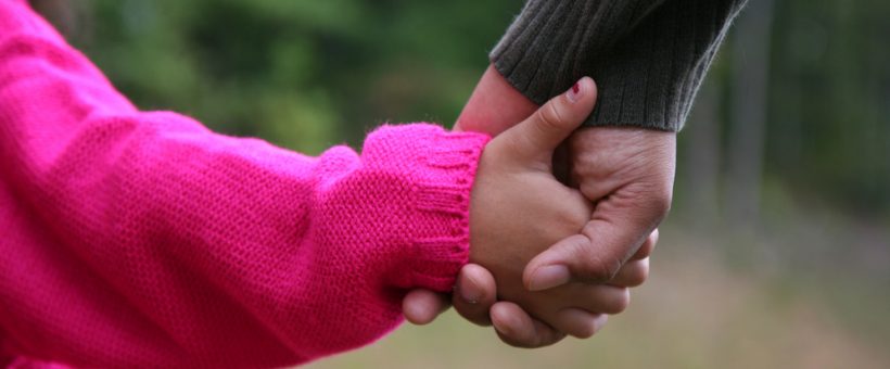 holding hands adoption