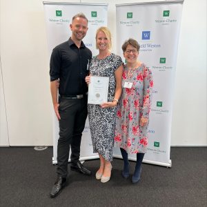 Adoption Matters is a Weston Charity Award Winner 2022