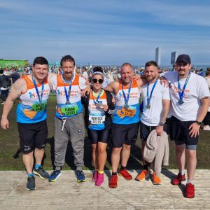 Adoption Matters supporters raise over £2,500 at the Great North Run