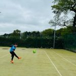 Jack scoring one of his many goals