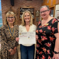 A Rotary Club in Cleethorpes raised funds for Adoption Matters